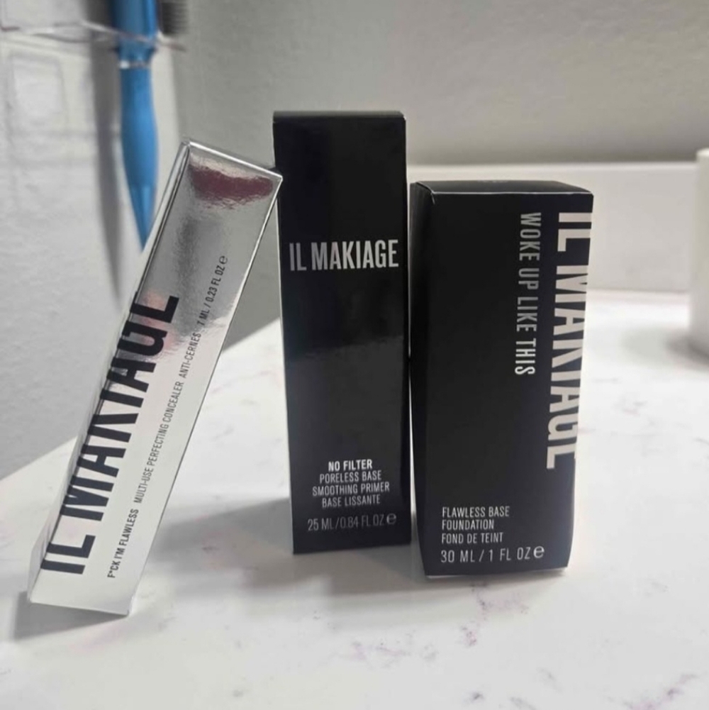 IL MAKIAGE No Filter Primer - Black and Silver